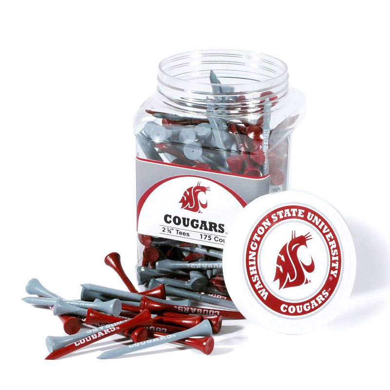 UPC 637556462510 product image for Team Golf Washington State Cougars 175-ct. Golf Tee Jar, Wsc Team | upcitemdb.com