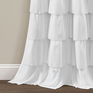 Lush Decor 1-pack Ruffle Window Curtain - 50" x 84"
