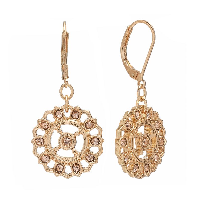 LC Lauren Conrad Openwork Drop Earrings