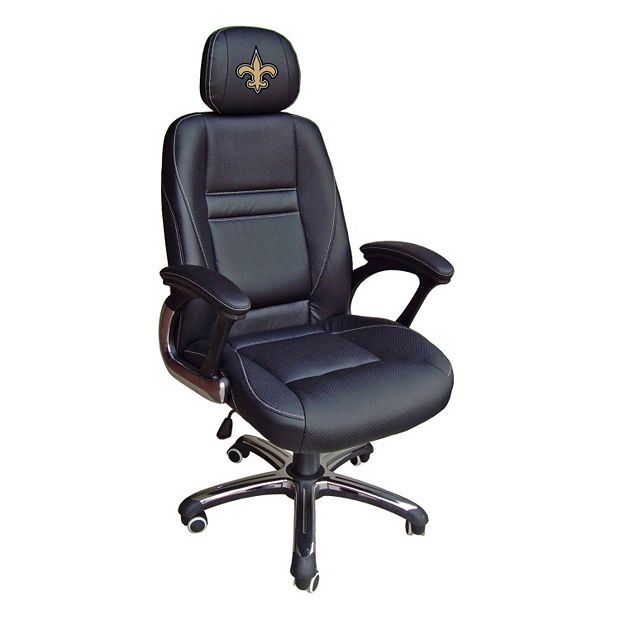 New Orleans Saints Head Coach Leather Office Chair