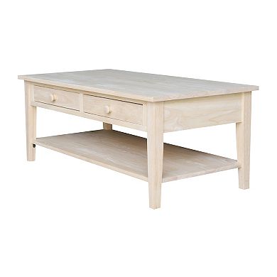 International Concepts Spencer Coffee Table