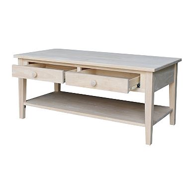 International Concepts Spencer Coffee Table