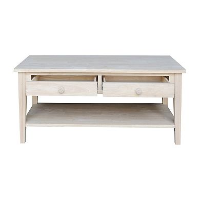 International Concepts Spencer Coffee Table
