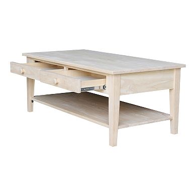 International Concepts Spencer Coffee Table
