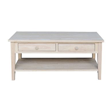 International Concepts Spencer Coffee Table