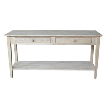 International Concepts Spencer Server Sofa Table