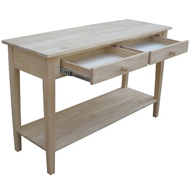 International Concepts Spencer Server Sofa Table