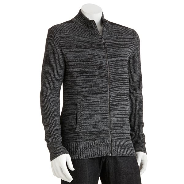 Apt. 9® Modern-Fit Yoke Ribbed Full-Zip Sweater Jacket