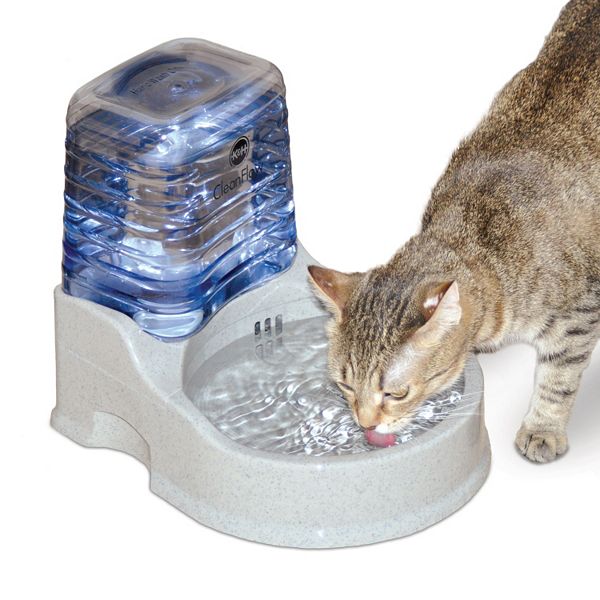 K&H Pet Cat Clean Flow Water Dispenser with Reservoir