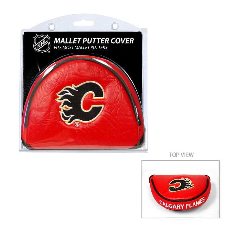 UPC 637556133311 product image for Team Golf Calgary Flames Mallet Putter Cover, Multicolor | upcitemdb.com