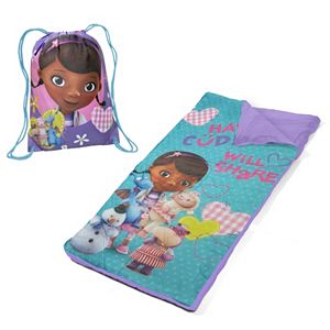 Disney Doc McStuffins Sleeping Bag & Sackpack Slumber Set