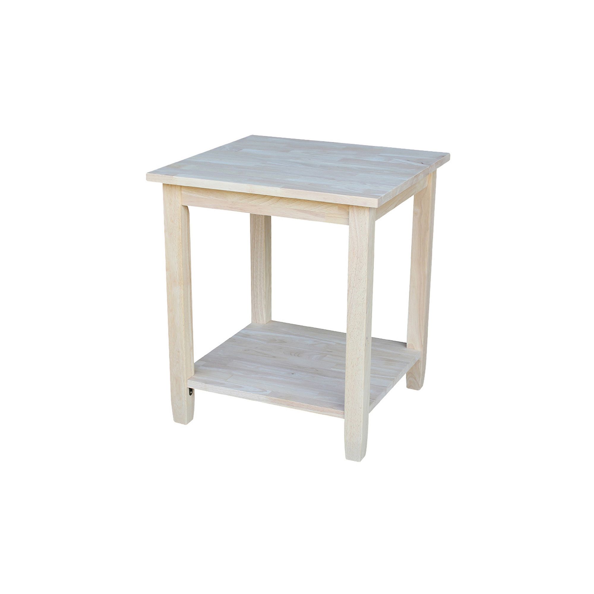 Solano End Table, Beige
