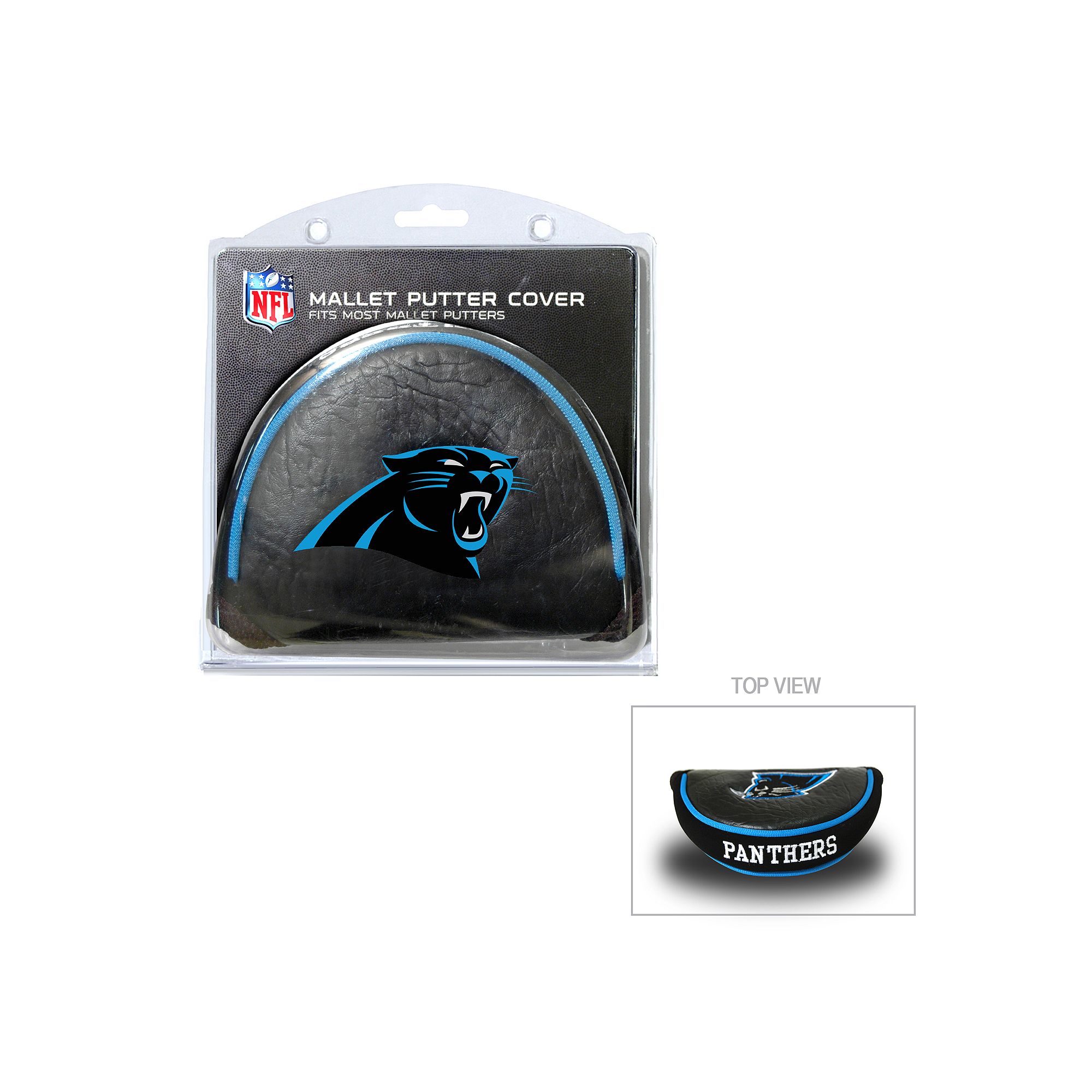 Team Golf Carolina Panthers Mallet Putter Cover
