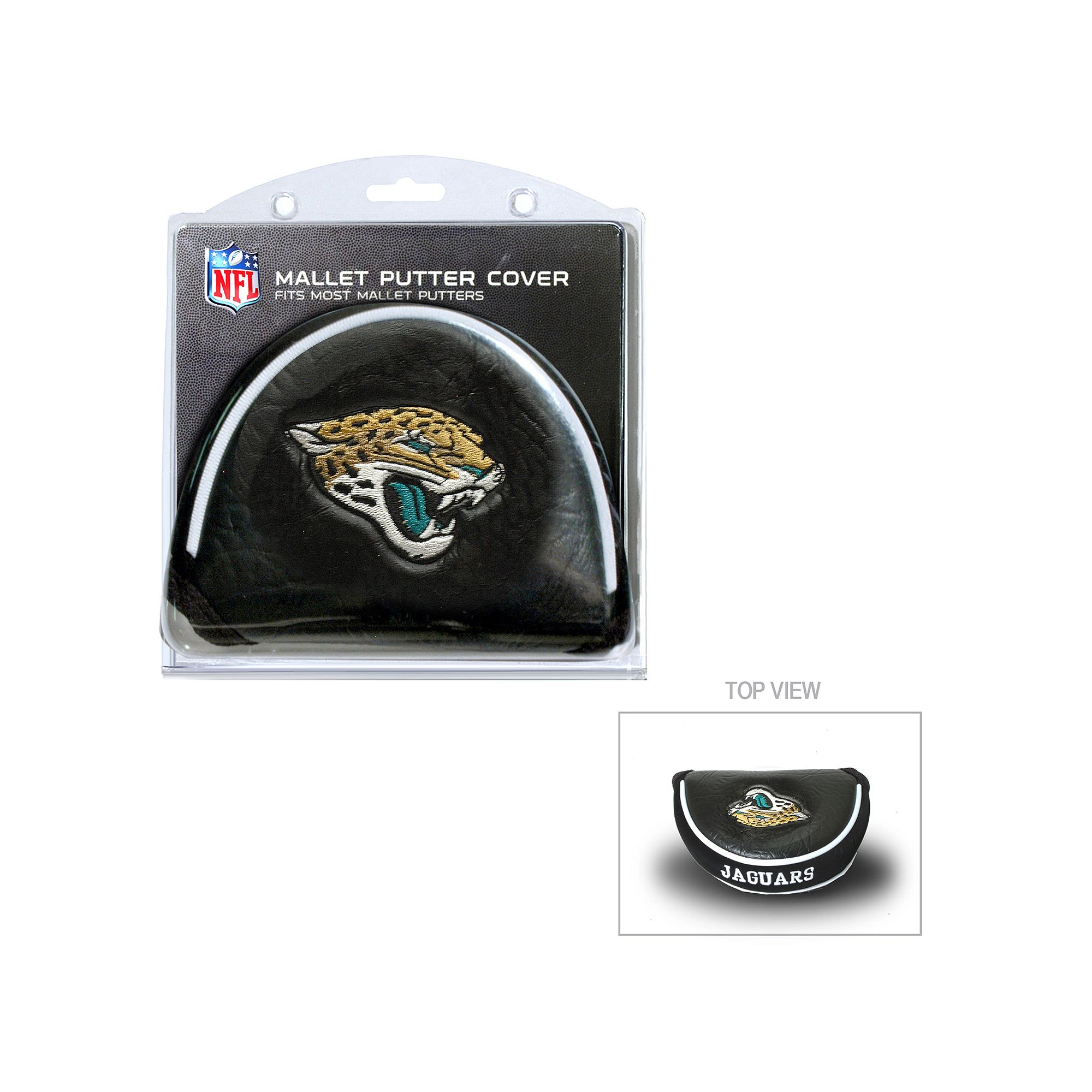 Team Golf Jacksonville Jaguars Mallet Putter Cover
