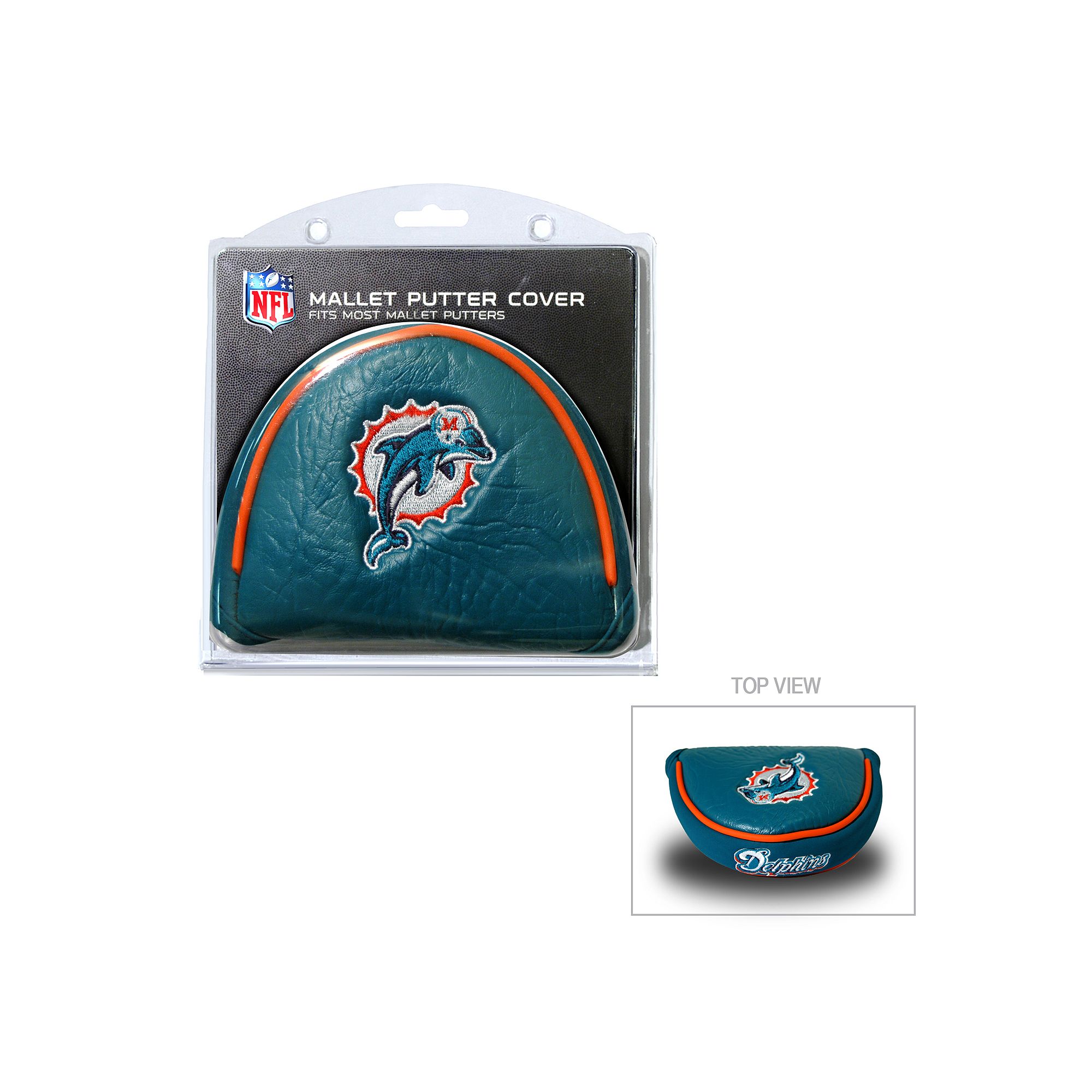 Team Golf Miami Dolphins Mallet Putter Cover