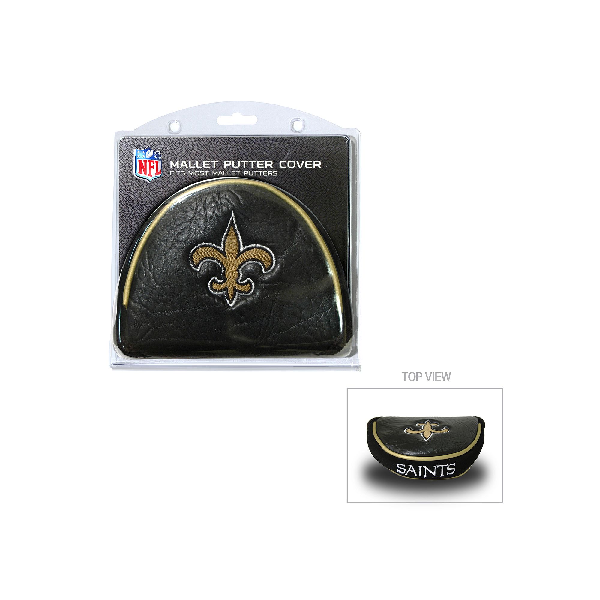 Team Golf New Orleans Saints Mallet Putter Cover