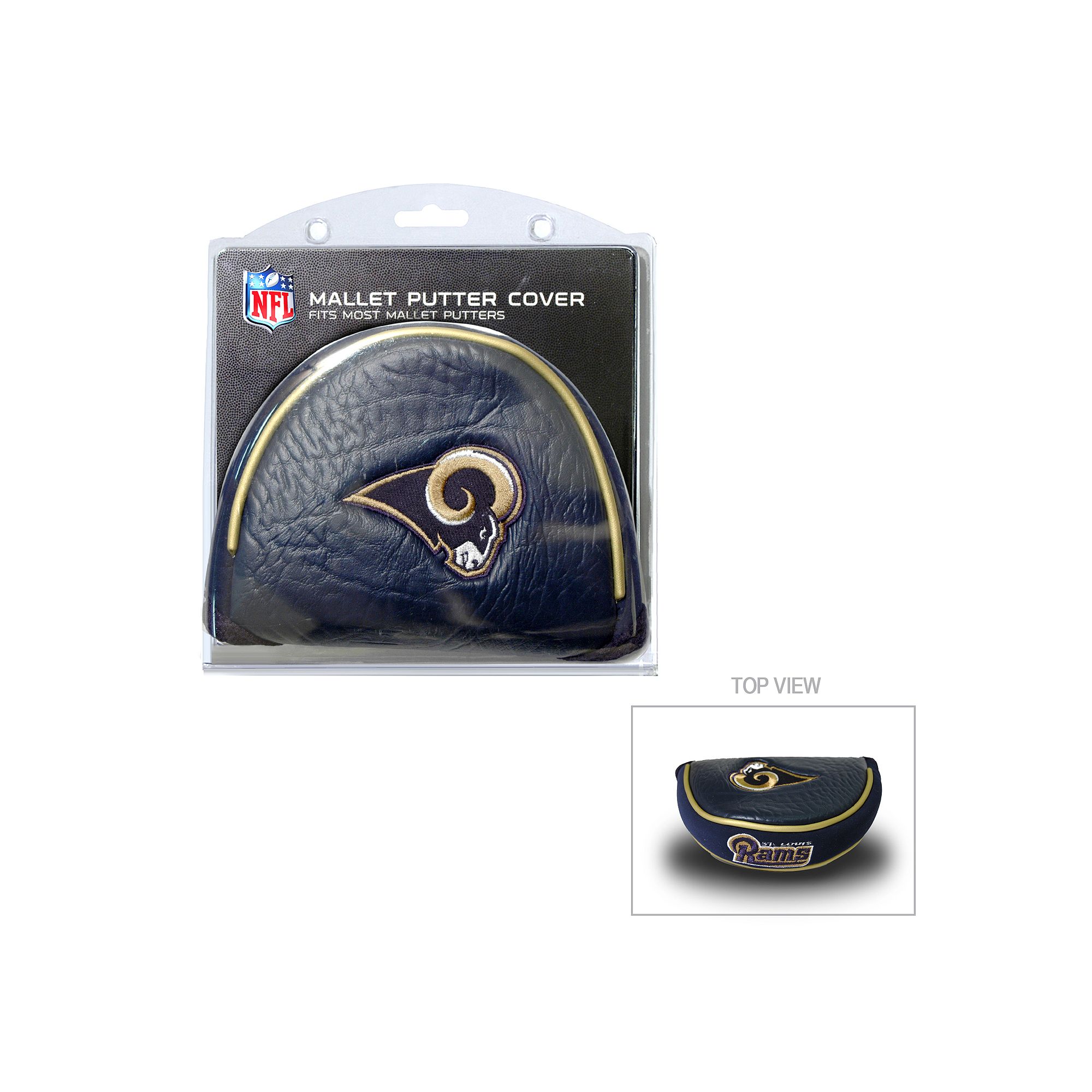 Team Golf St. Louis Rams Mallet Putter Cover, Ram Team