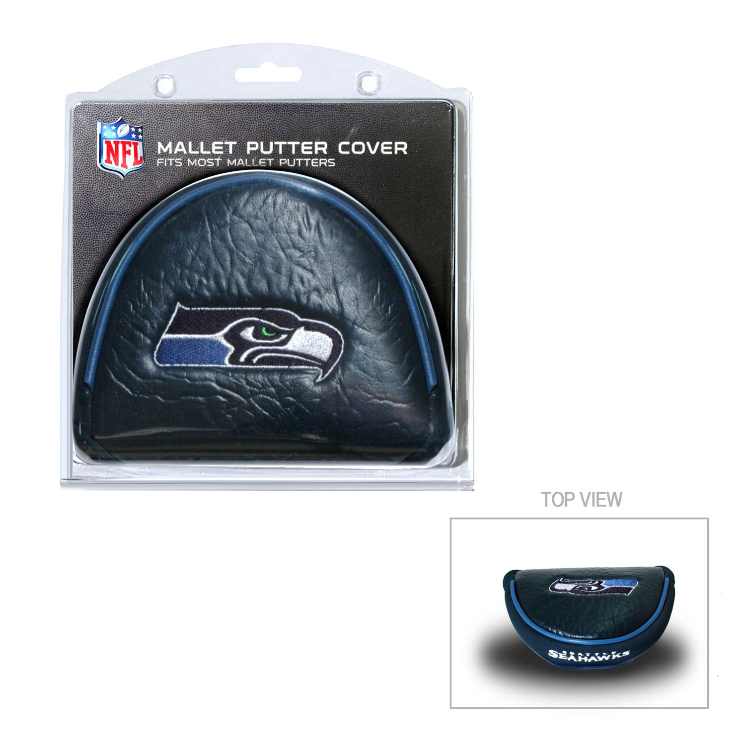 Seattle Seahawks Golf Club 3 Piece Contour Headcover Set