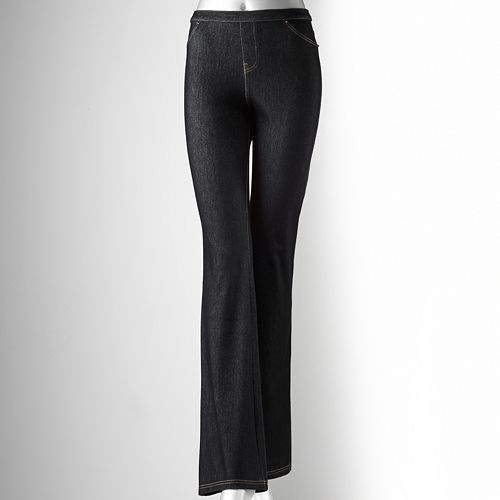 simply vera wang jean leggings
