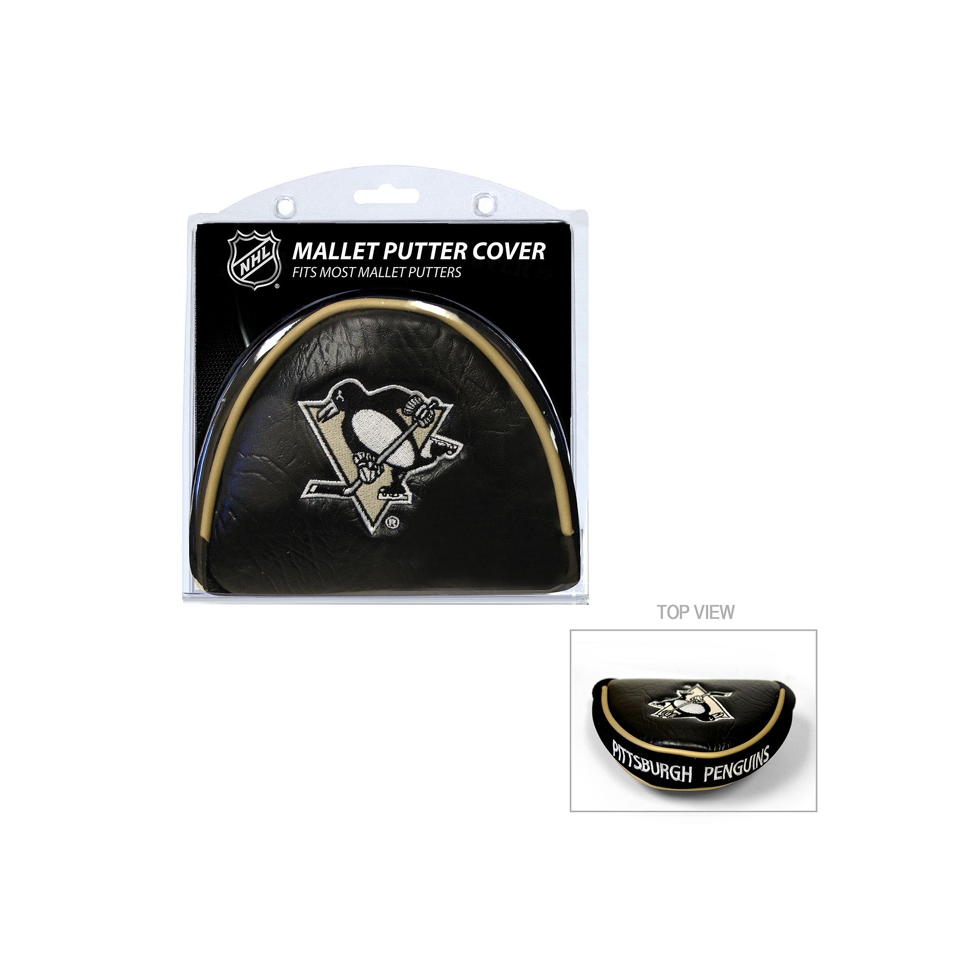 Team Golf Pittsburgh Penguins Mallet Putter Cover