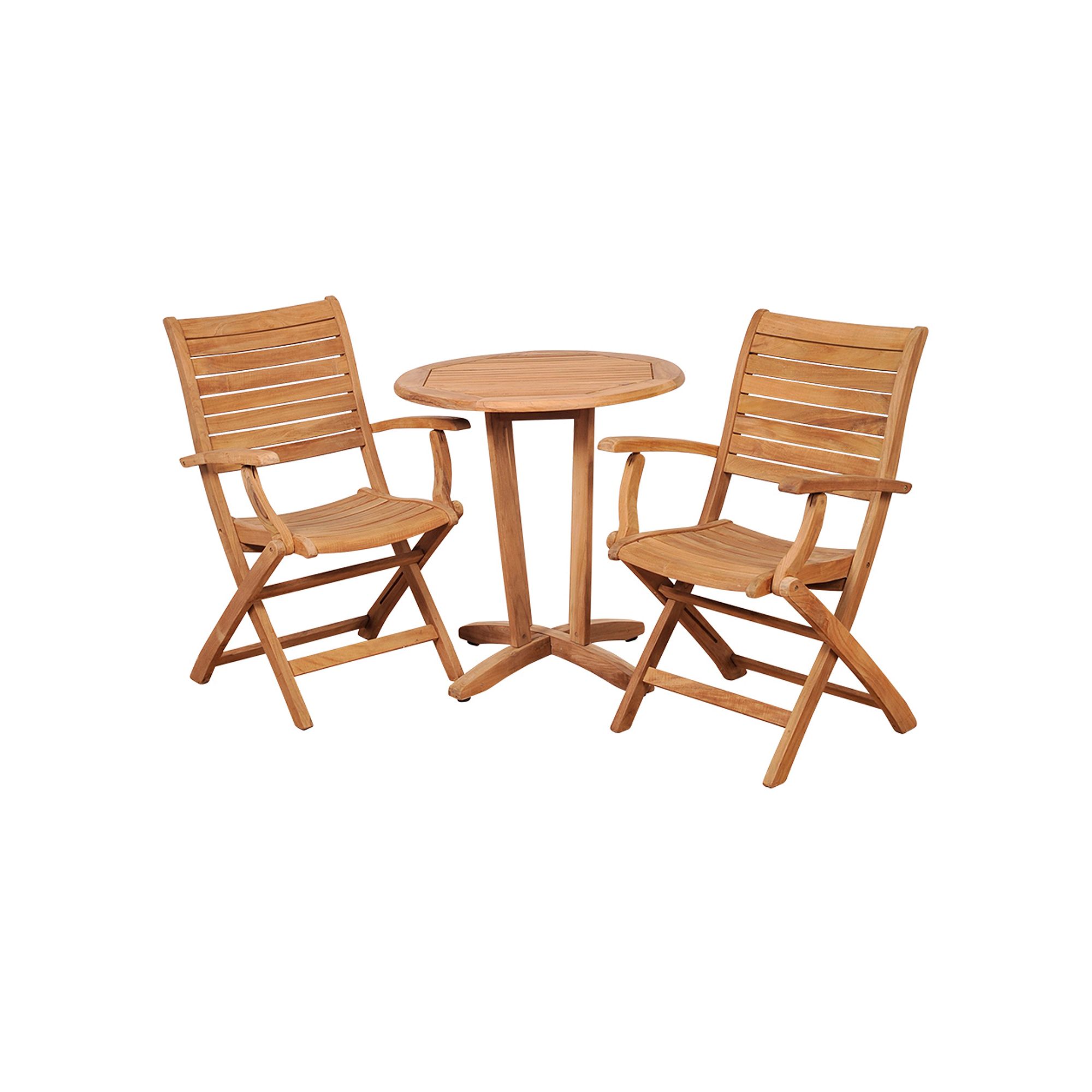 Amazonia Teak 3-pc. Patio Bistro Set, Brown