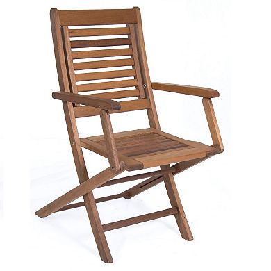 Amazonia Parati 2-pc. Outdoor Folding Arm Chair Set