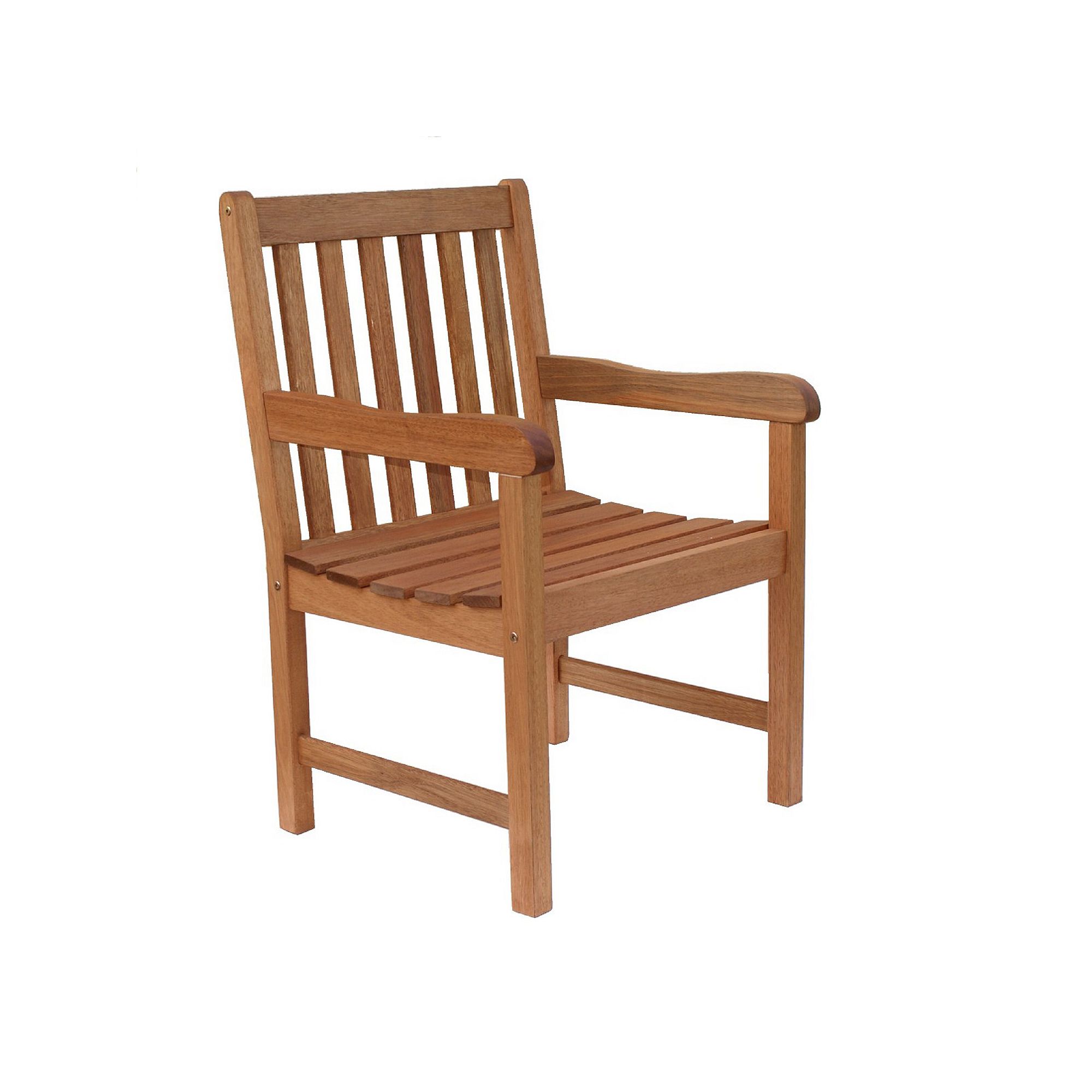 Amazonia Milano Outdoor Arm Chair, Brown