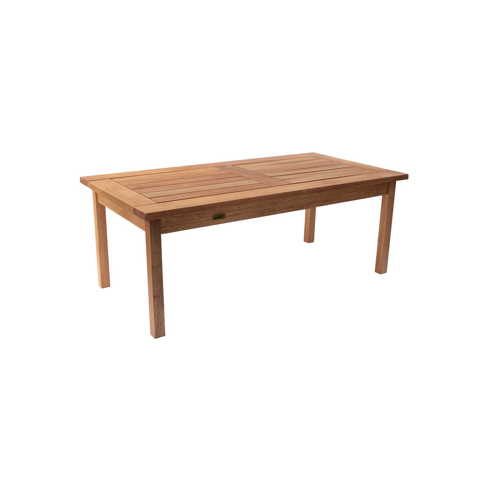Amazonia Milano Outdoor Coffee Table, Brown
