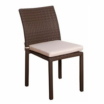 Atlantic 8 pc Liberty Wicker Outdoor Chair Set