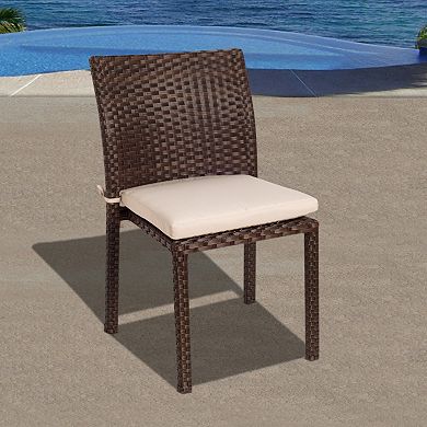 Atlantic 8-pc. Liberty Wicker Outdoor Chair Set