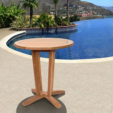 Amazonia Teak Teak Victor Round Bistro Table