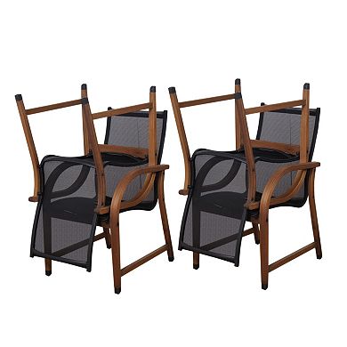 Amazonia 4-pc. Manhattan Outdoor Arm Chair Set