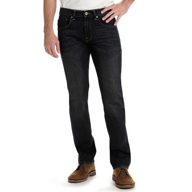 Lee Men's Black Boot Cut Jeans (Trenton)