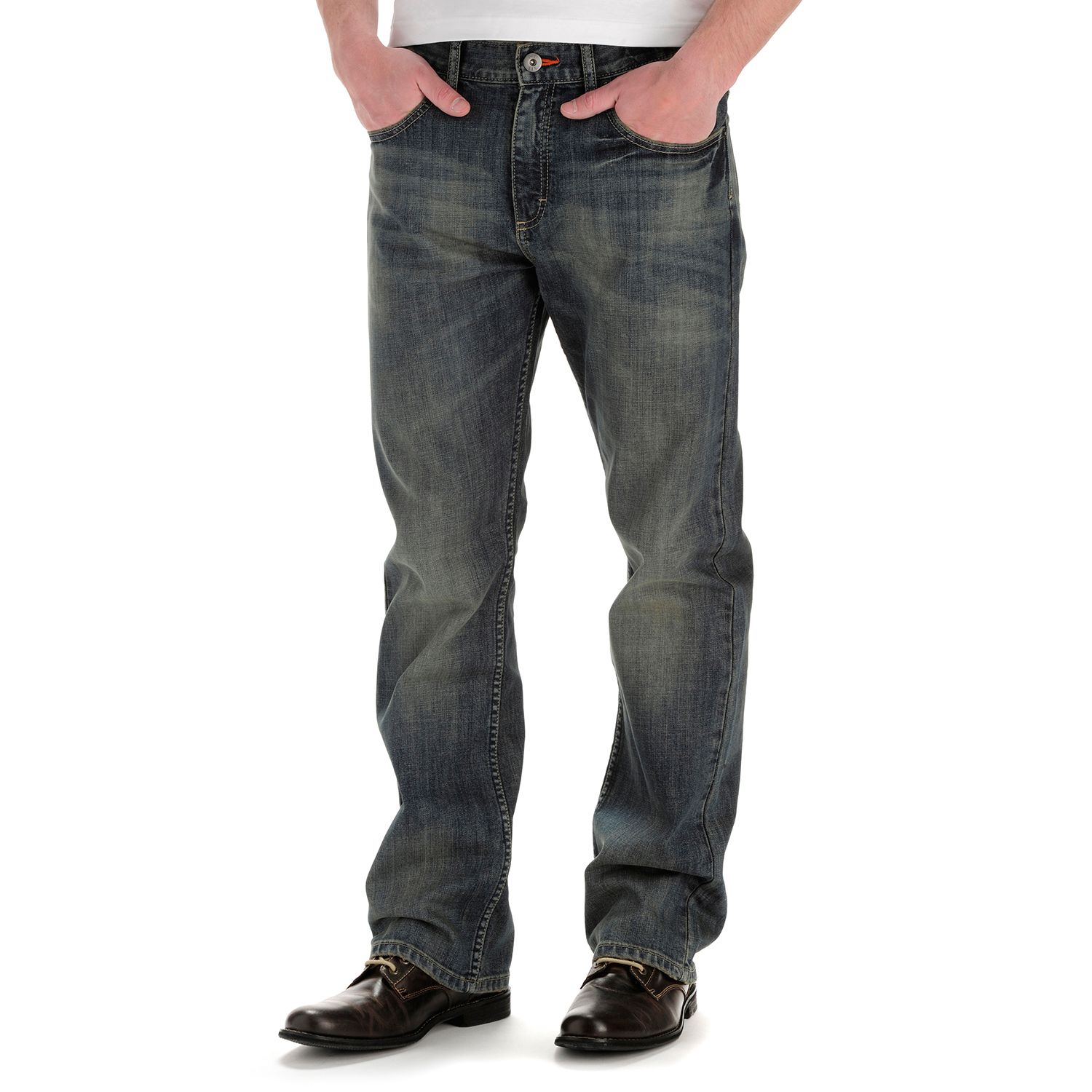 lee relaxed fit bootcut jeans