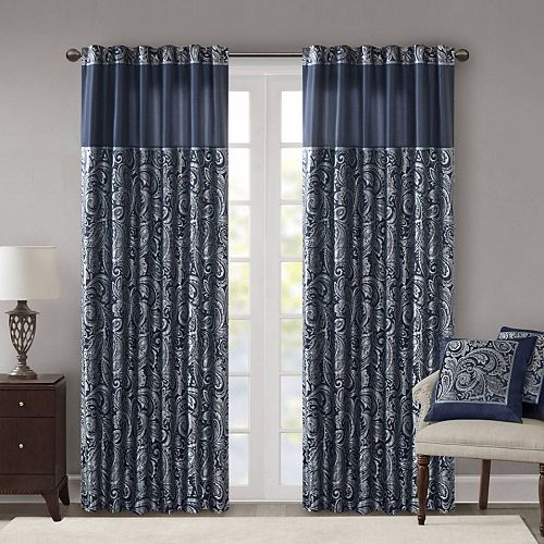 Madison Park 2 Pack Whitman Window Curtains