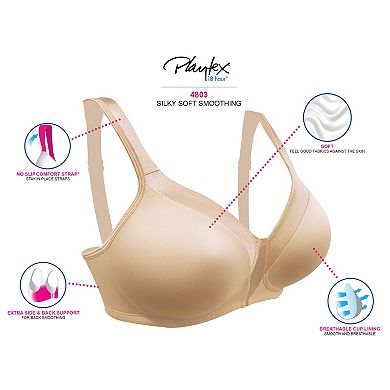 Playtex® 18 Hour® Silky Soft Smoothing Full Coverage Wireless T-Shirt ...