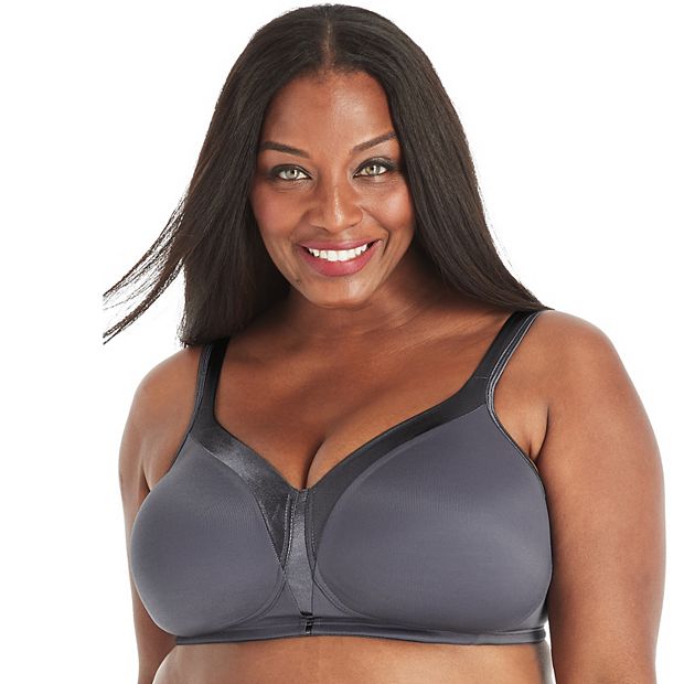 18 Hour Silky Soft Smoothing Wirefree Bra White 46B by Playtex