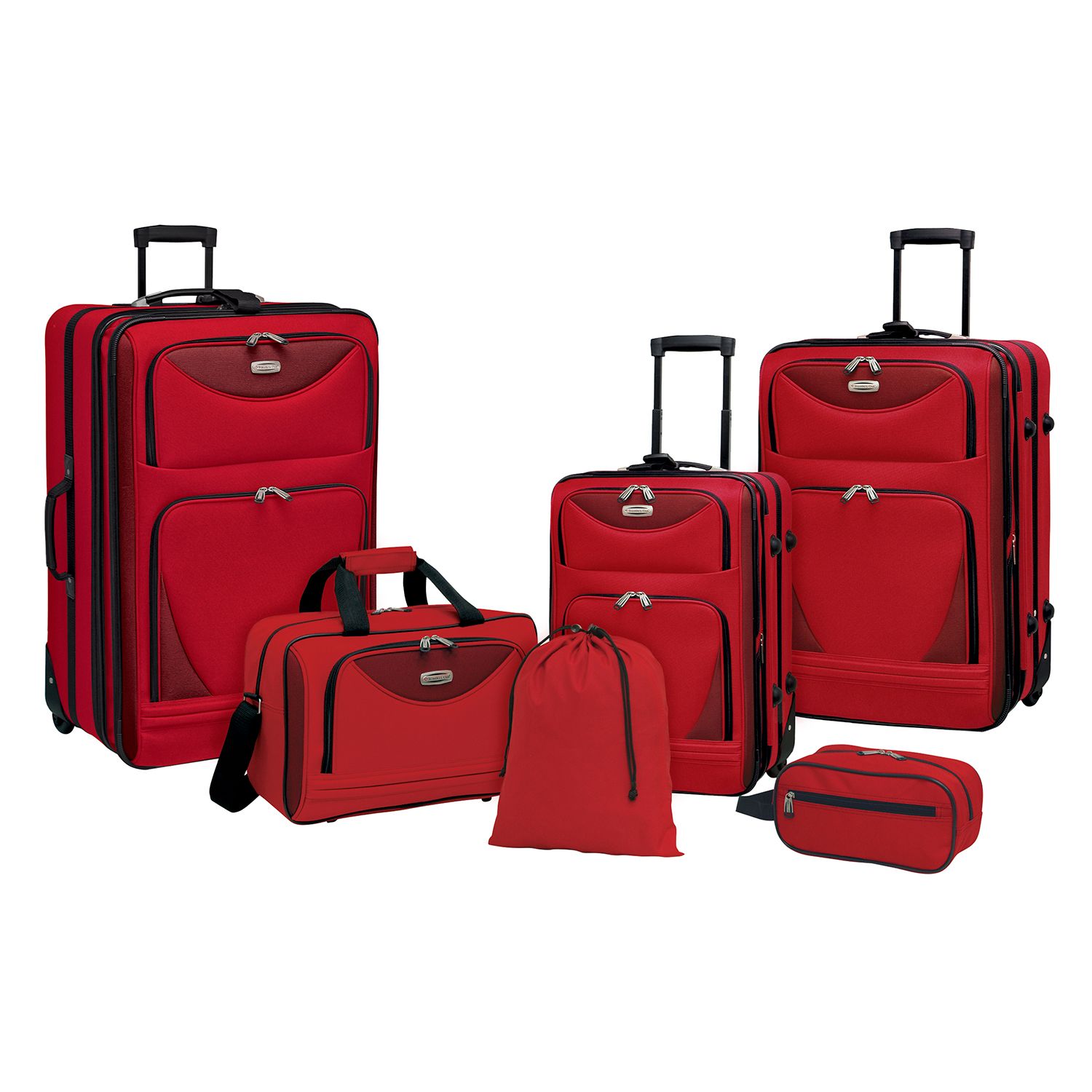 6 pc luggage set