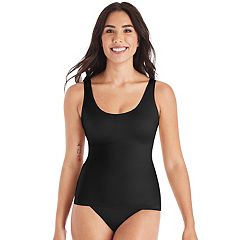 Assets By Spanx Women's Flawless Finish Shaping Micro Low Back Cupped  Bodysuit Shapewear - Very Black S : Target