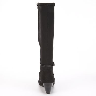 Dana Buchman Tall Wedge Boots - Women