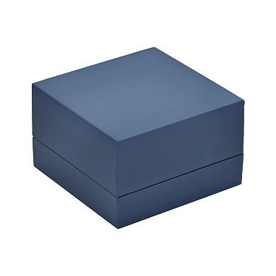 The Regal Collection 14k White Gold Genuine Ruby and 1/5-ct. T.W. IGL Certified Diamond 3-Stone Frame Ring