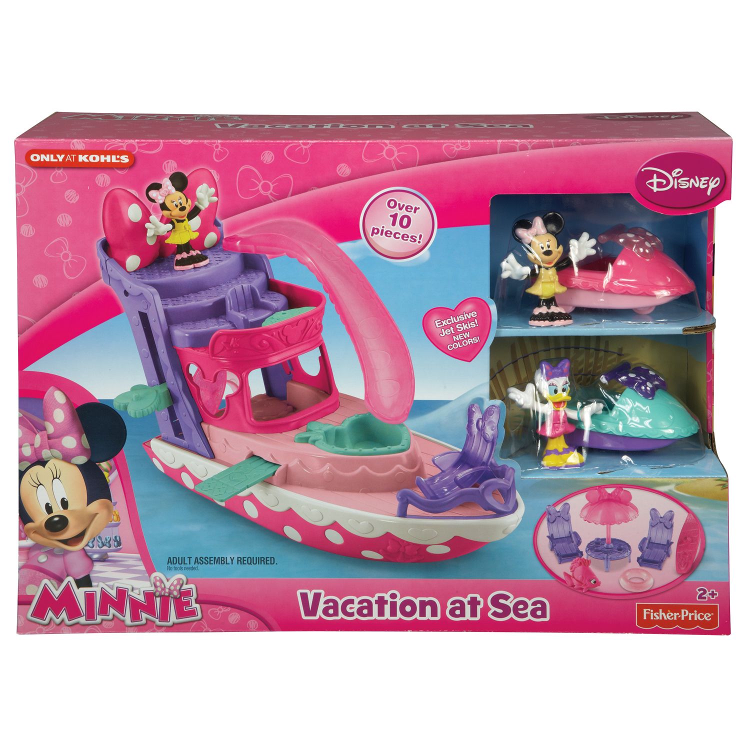 minnie mouse boat toy