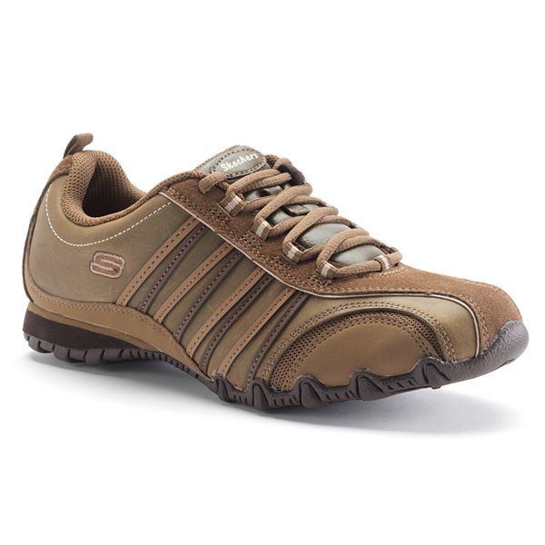 Brown skechers store shoes womens