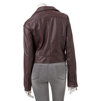 J2 Faux-Leather Moto Jacket - Juniors