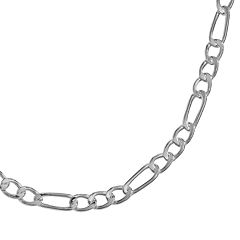 PRIMROSE Sterling Silver Curb-Link Chain Necklace