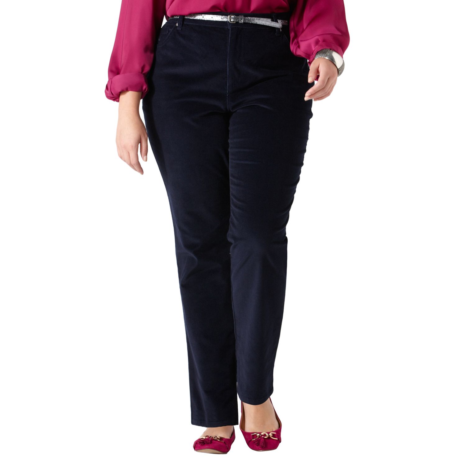 plus size corduroy pants