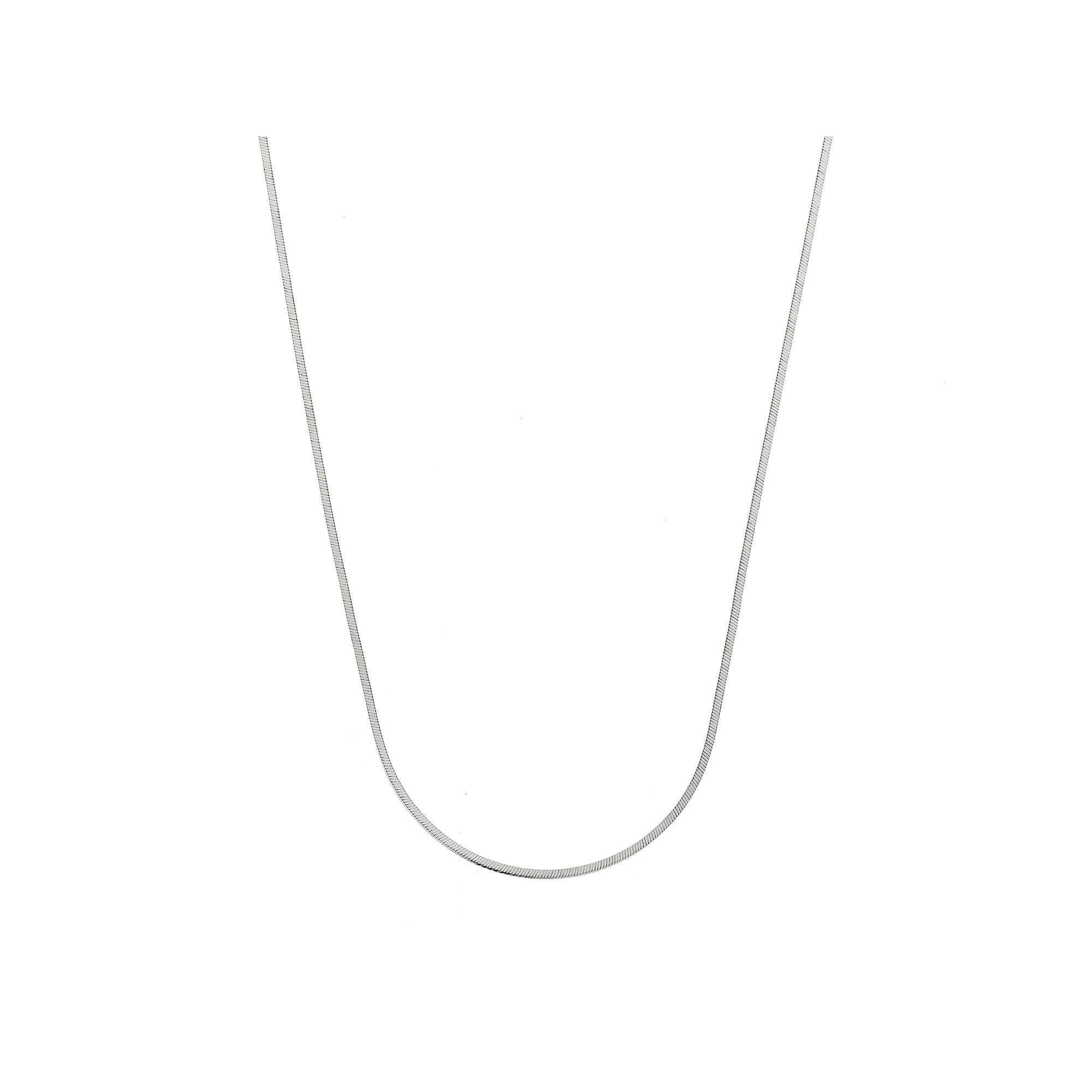 PRIMROSE Sterling Silver Snake Chain Necklace, Womens, Size: 18