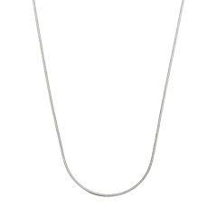 PRIMROSE Sterling Silver Snake Chain Necklace