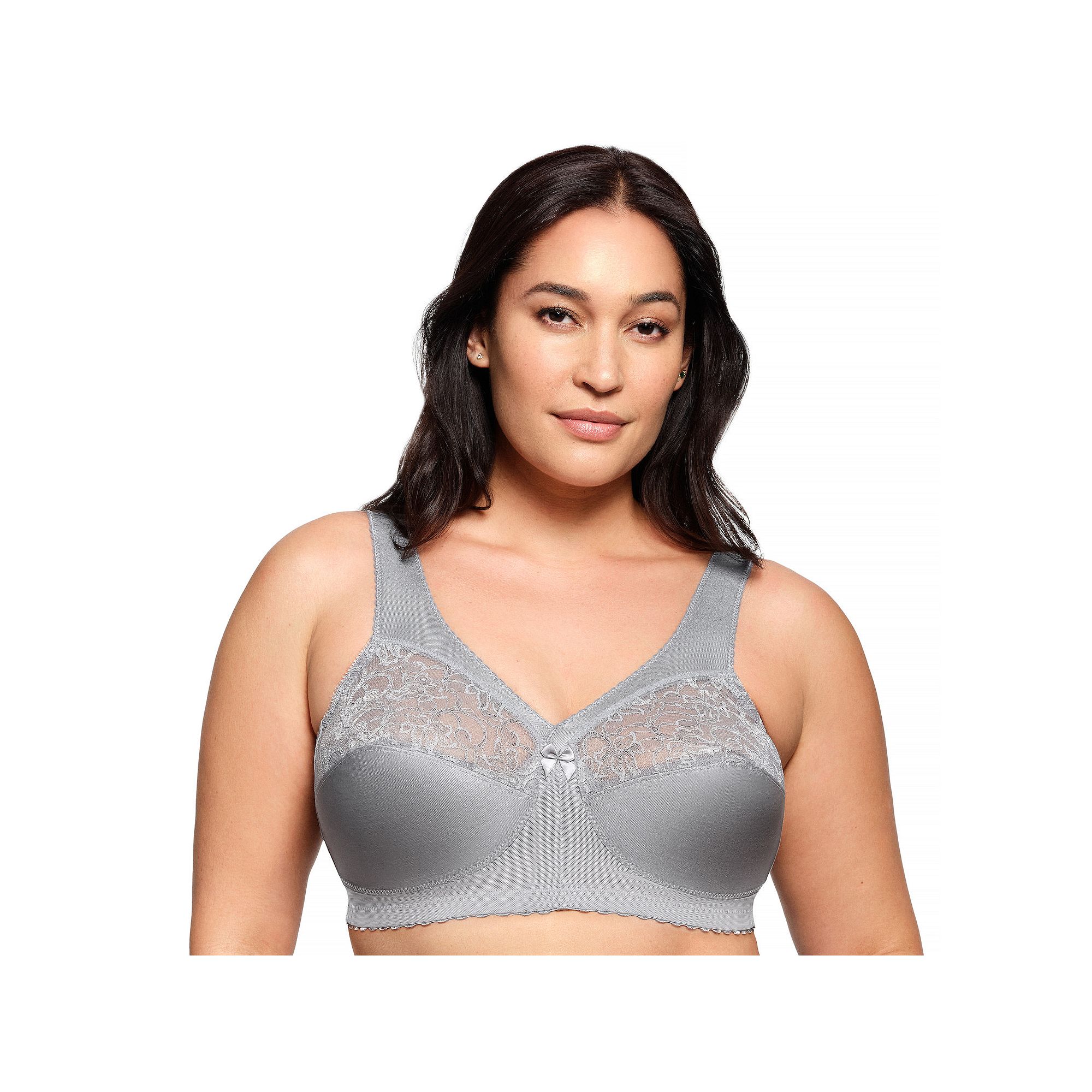 Glamorise MagicLift Original Full-Figure Wireless Support Bra 1000, Womens