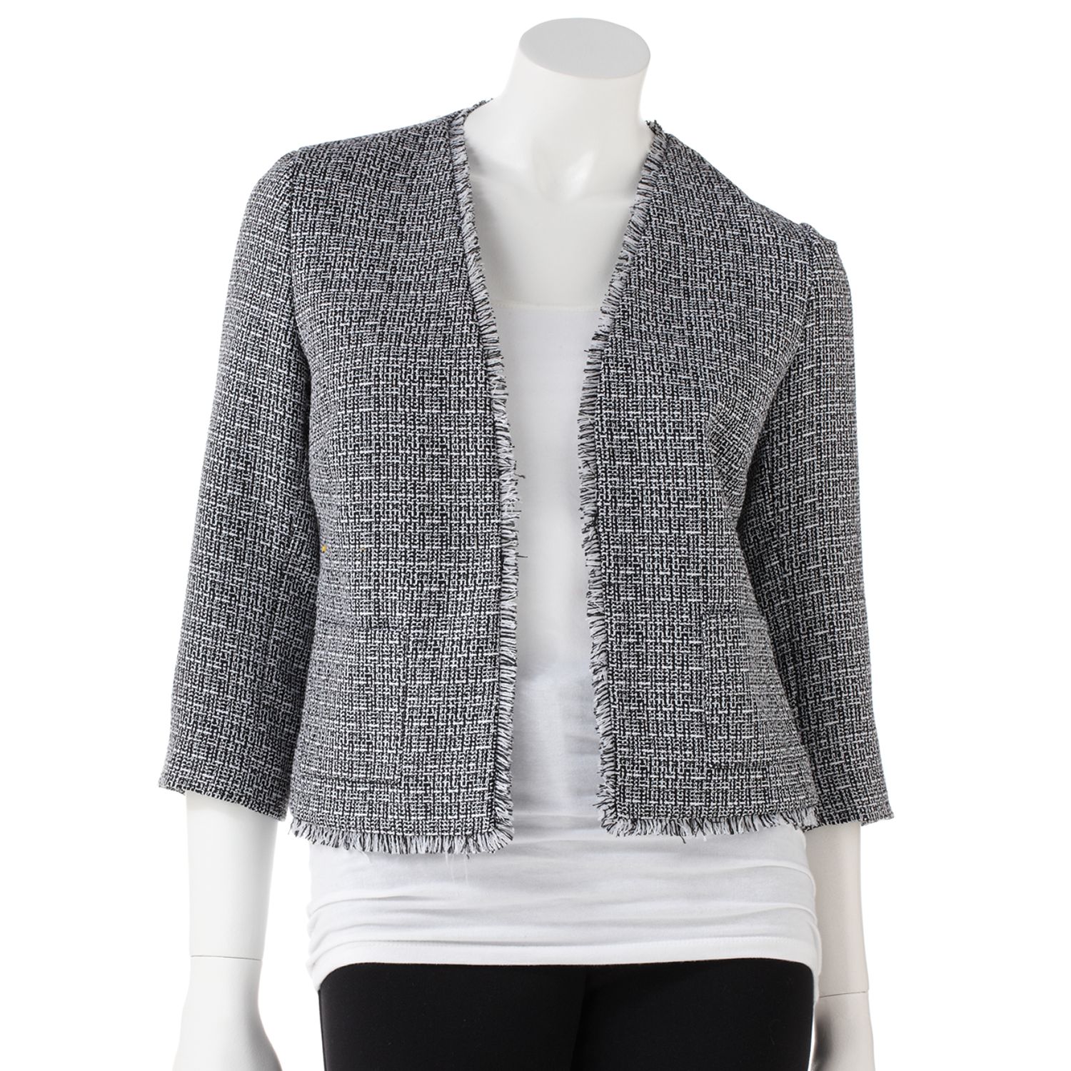 kohls houndstooth jacket